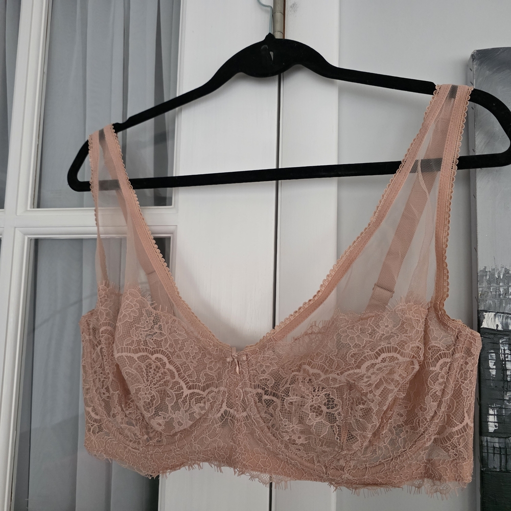 VS Unlined Full Coverage Lace Bra